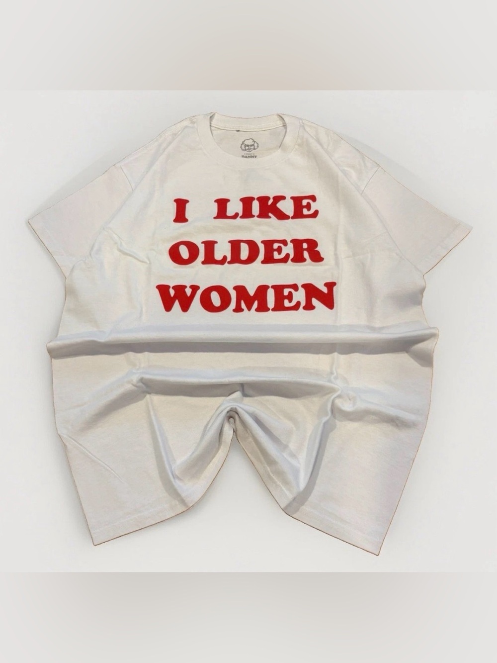 Danny Duncan T-Shirt I Like Older Women Size Medium White Rare Graphic Tee